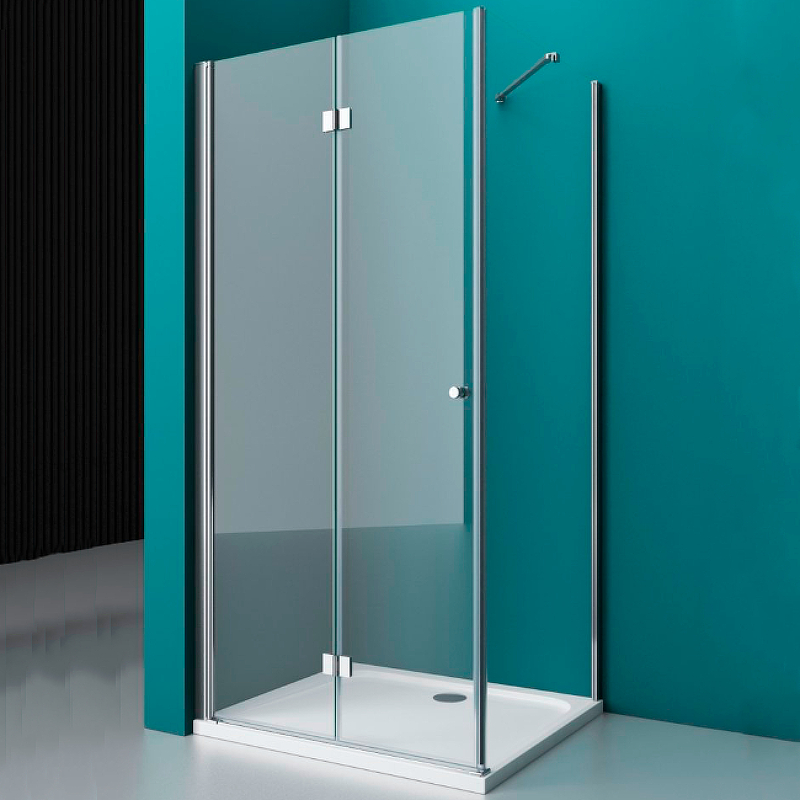 фото Душевой уголок belbagno albano ash-1-80/90-c-cr albano-ash-1-80/90-c-cr