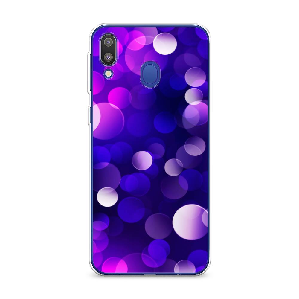 

Чехол на Samsung Galaxy M20 "Абстракция 27", Фиолетовый, 27450-3