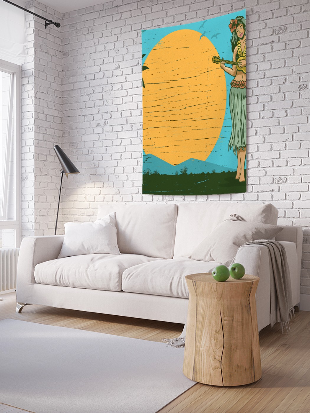 

Вертикальное фотопанно на стену JoyArty Гавайские песни 150x200 см, Гавайские песни