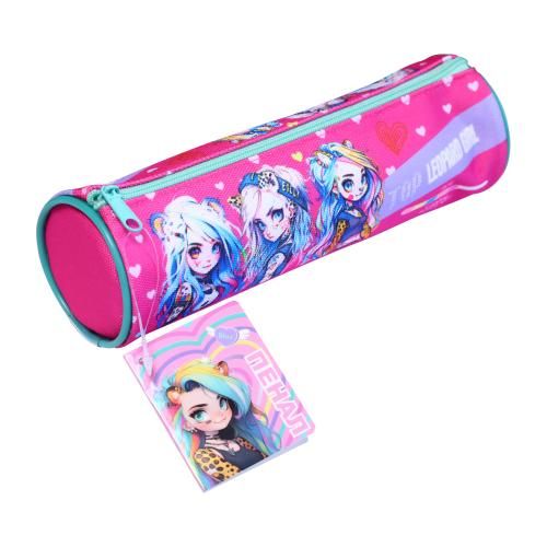 

Пенал тубус Leopard Girl 200 x 60 x 60 мм, Розовый