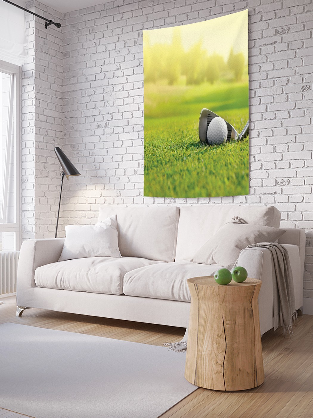 

Вертикальное фотопанно на стену JoyArty Удар по мячику 150x200 см, Удар по мячику