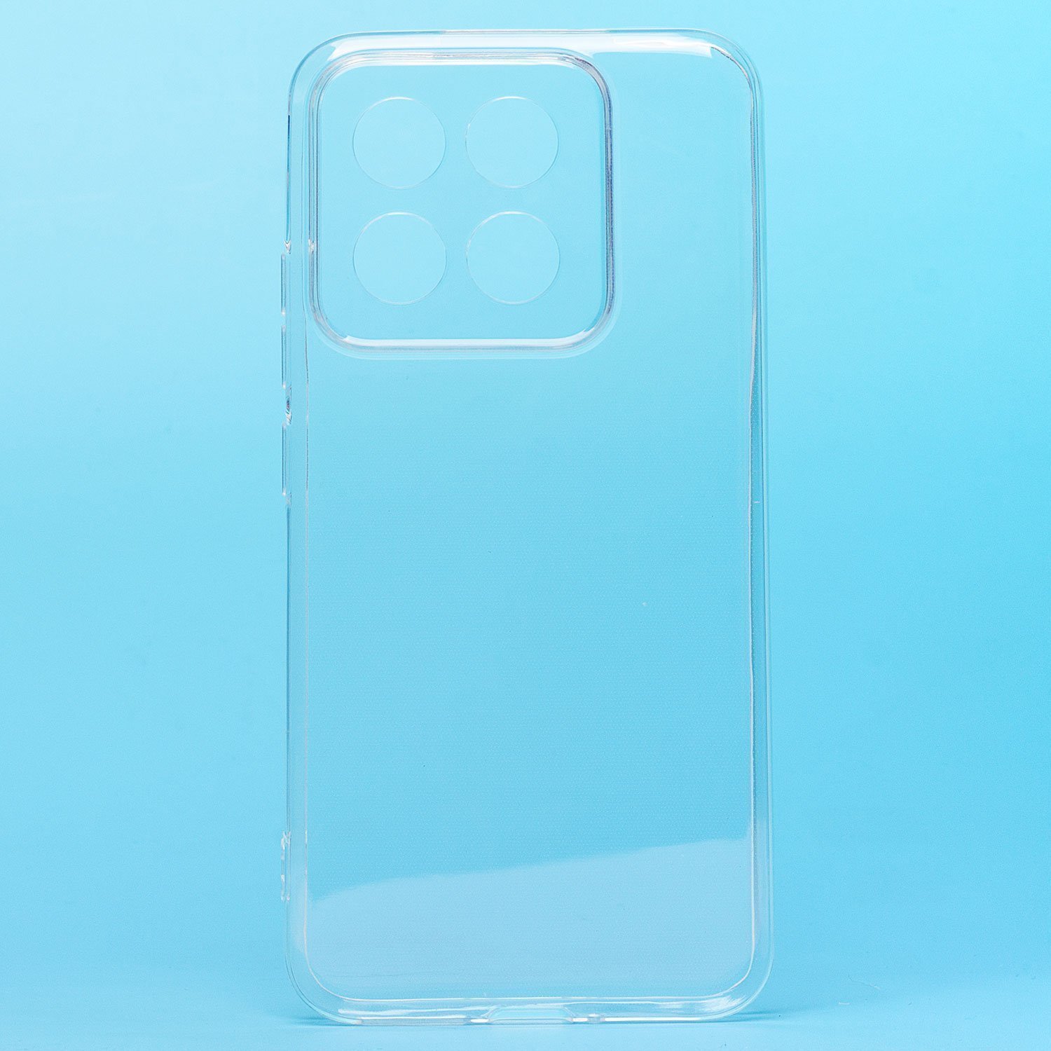 

Чехол для Xiaomi 14 (23127PN0CG) силиконовый (0,9 mm) <прозрачный>