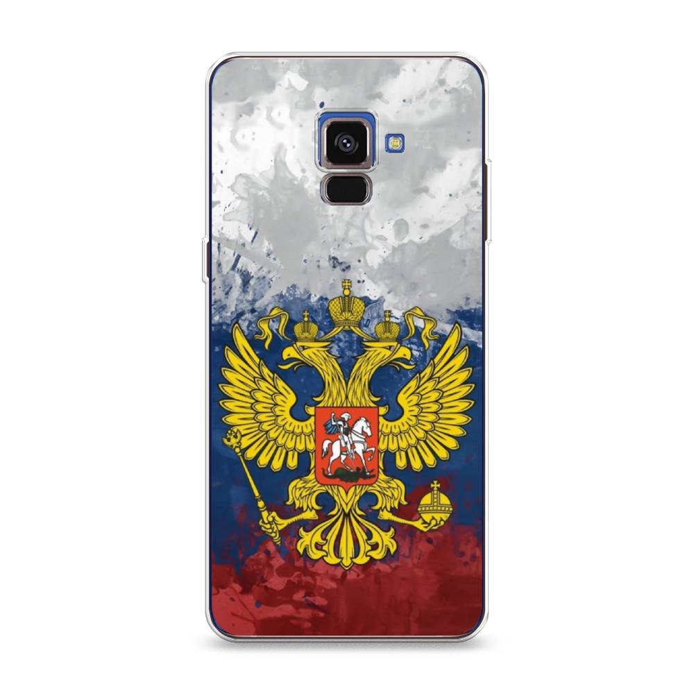 

Чехол Awog на Samsung Galaxy A8 2018 "РФ", Разноцветный, 25450-5