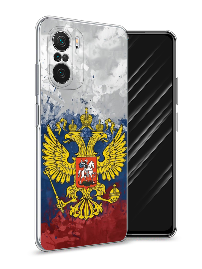 

Чехол Awog на Poco F3 "РФ", Разноцветный, 310150-5