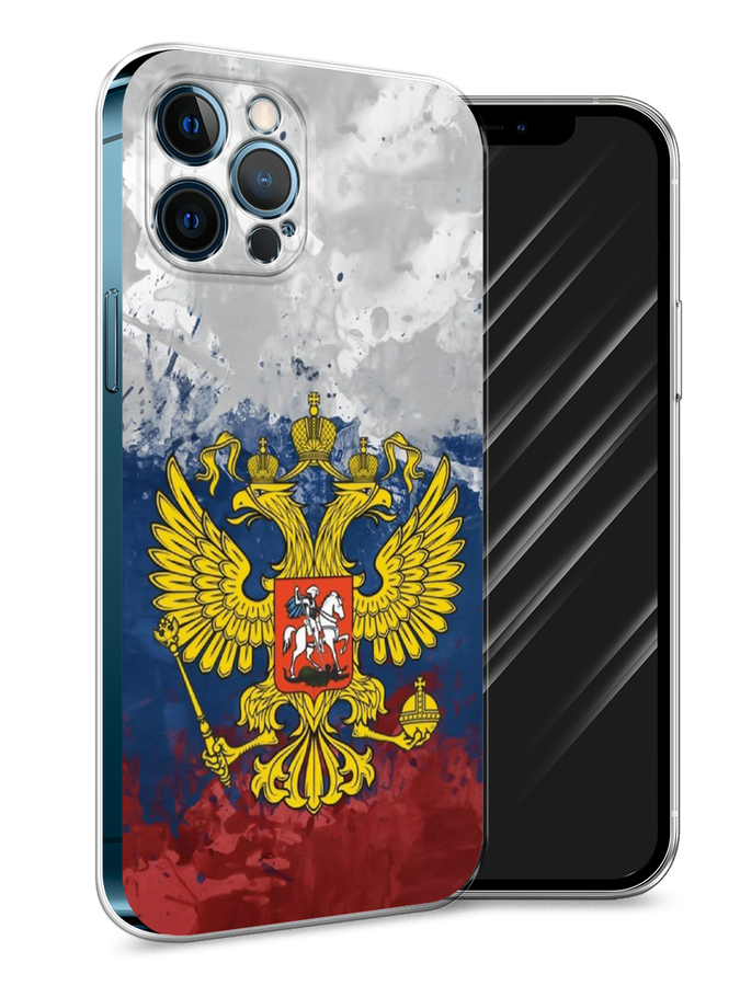 

Чехол Awog на Apple iPhone 12 Pro Max / Айфон 12 Pro Max "РФ", Разноцветный, 12750-5