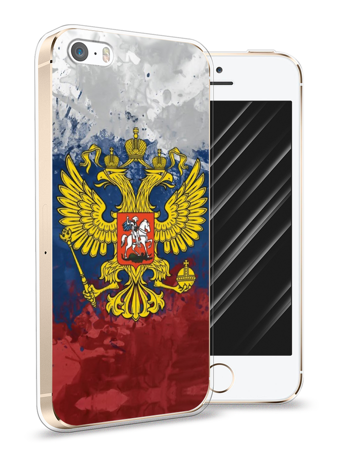 

Чехол Awog на Apple iPhone 5/5S/SE / Айфон 5/5S/SE "РФ", Разноцветный, 10350-5