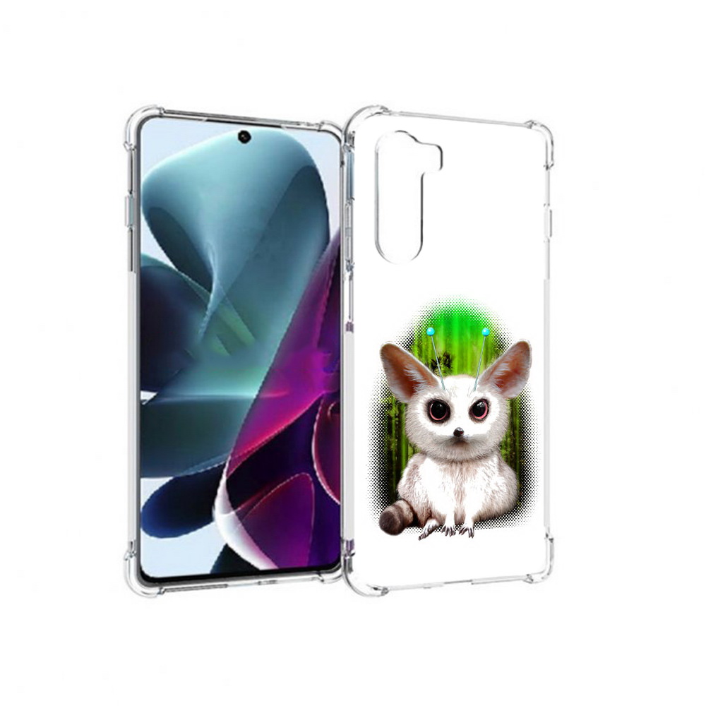 

Чехол MyPads Tocco для Motorola Moto G200 пушистое животное (PT227076.355.560), Прозрачный, Tocco