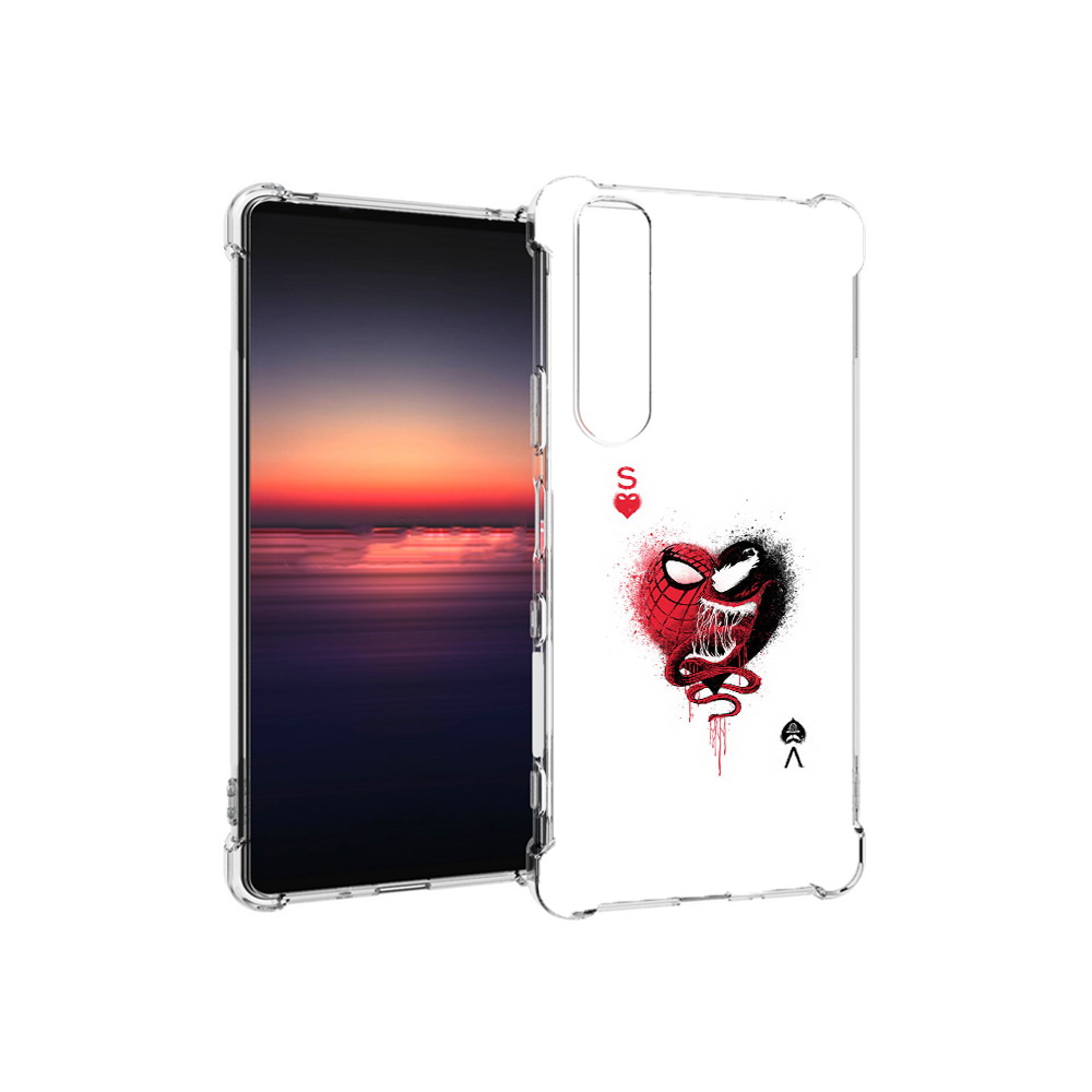 

Чехол MyPads Tocco для Sony Xperia 1 III Веном (PT162368.229.41), Прозрачный, Tocco