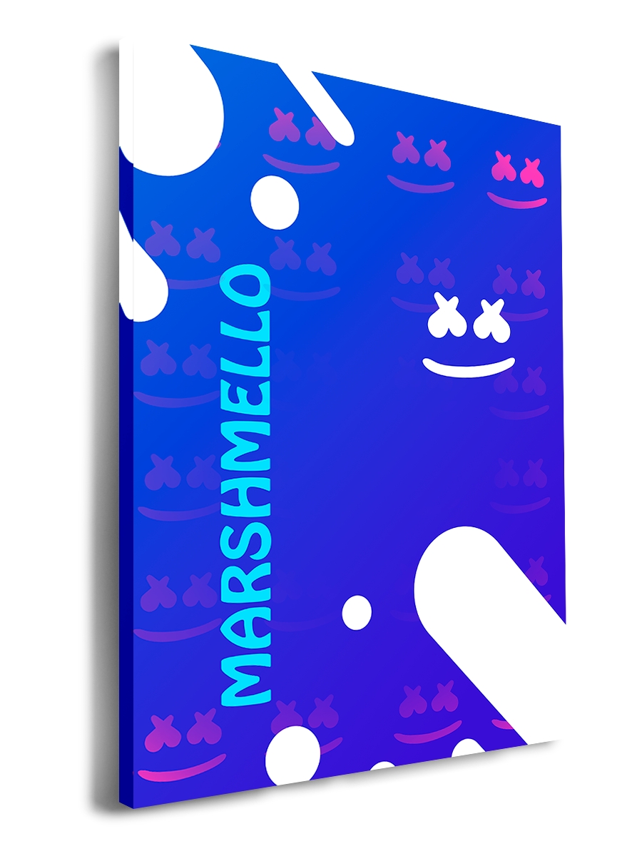 

Картина DRABS 90x60 см на холсте Marshmello