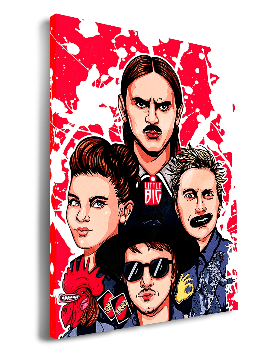 

Картина DRABS 90x60 см на холсте little big