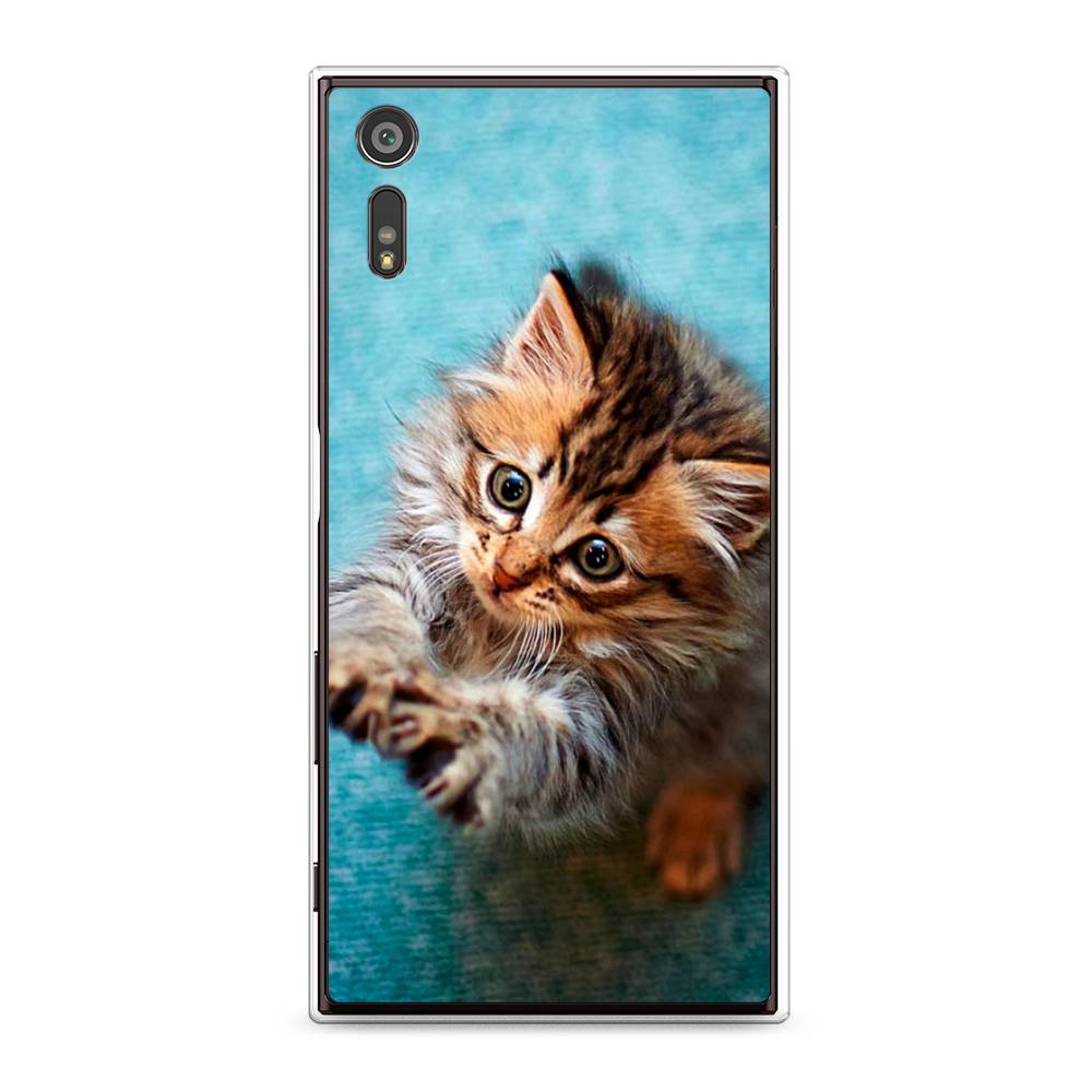 

Чехол Awog на Sony Xperia XZ "Котенок просит есть", Разноцветный, 51450-2