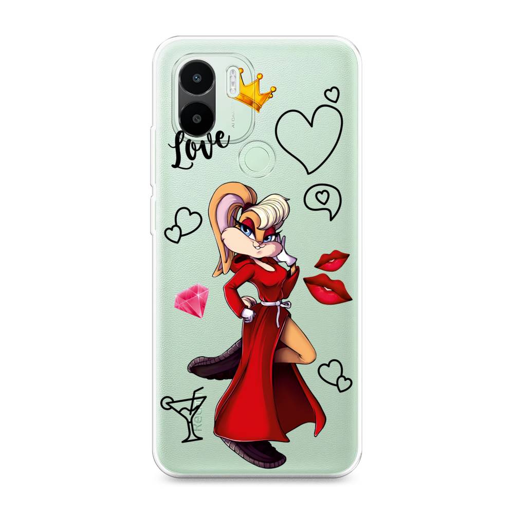 

Чехол на Redmi A1+ "Rich Lola Bunny", Красный;бежевый;оранжевый, 316750-6