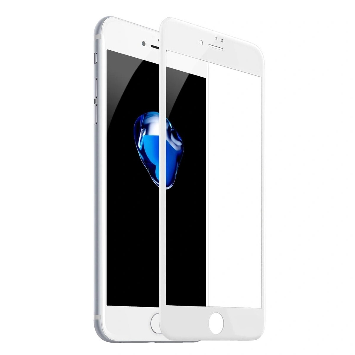 

Защитное стекло на iPhone 6 Plus/6S Plus, 3D белый, X-CASE
