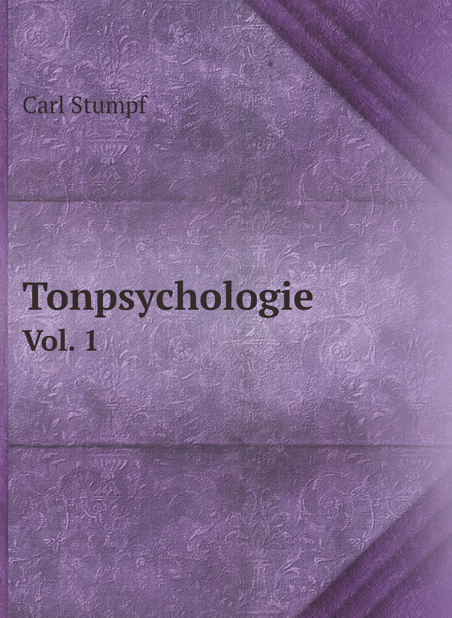 

Tonpsychologie (German Edition) Vol. 1