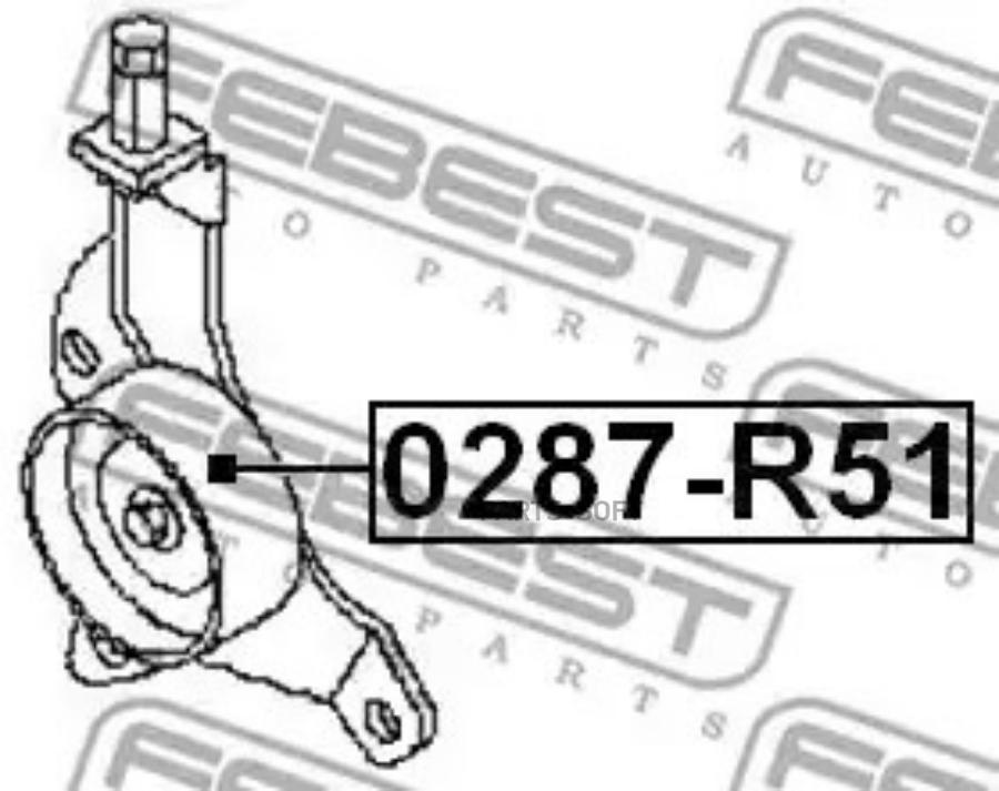 

Ролик натяжной комплект NISSAN PATHFINDER R51M 2005.01-2014.11 FEBEST 0287-R51