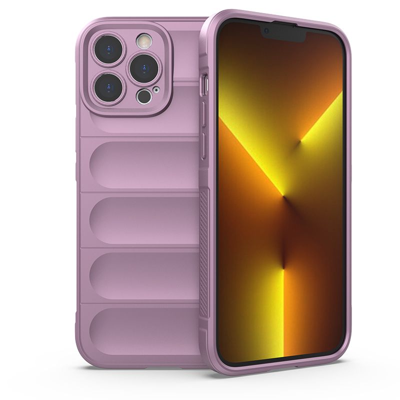 

Чехол Flexible Case для iPhone 13 Pro сиреневый, Фиолетовый