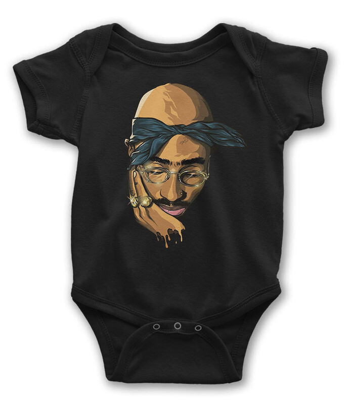 

Боди детское WILD CHILD Тупак Шакур / Tupac Shakur / 2pac, цв.черный р.86, Тупак Шакур / Tupac Shakur / 2pac