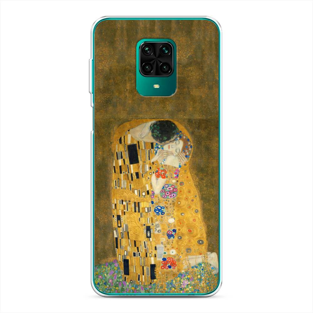 фото Силиконовый чехол "поцелуй гюстава климта" на xiaomi redmi note 9 pro awog