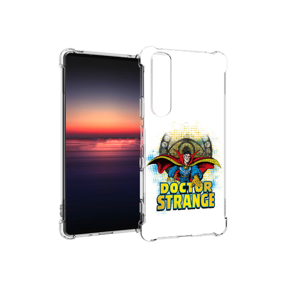 

Чехол MyPads Tocco для Sony Xperia 1 III доктор стренж рисунок (PT162368.229.335), Прозрачный, Tocco
