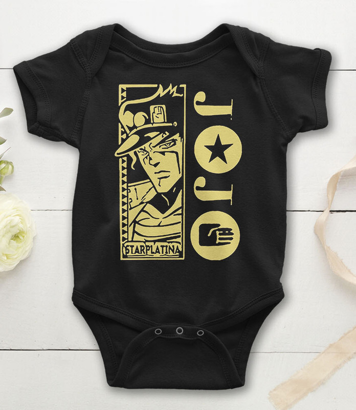 

Боди детское WILD CHILD Невероятные приключения ДжоДжо / JoJo, цв.черный р.56, Невероятные приключения ДжоДжо / JoJo