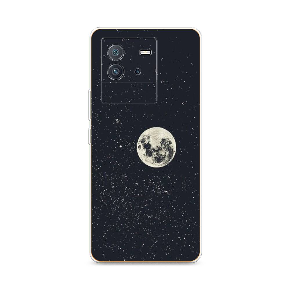 

Чехол на Vivo iQOO Neo6 "Полнолуние", Красный, 266850-2