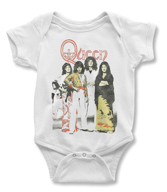 Боди детское WILD CHILD Queen / Фредди Меркьюри / Винтаж, цв.белый р.80