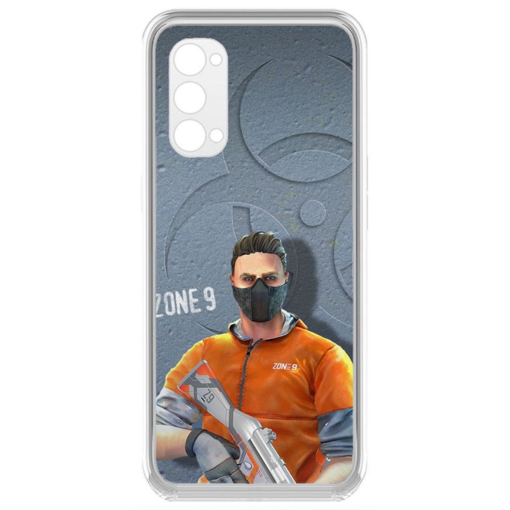 

Чехол-накладка Krutoff Standoff 2 - Биотеррор для Oppo Reno4 Pro 5G, Прозрачный