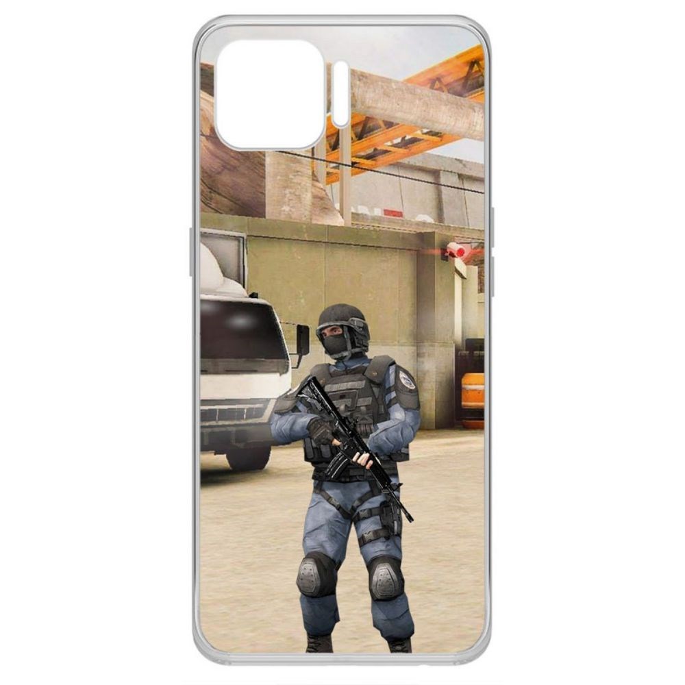 

Чехол-накладка Krutoff Standoff 2 - GIGN для Oppo F17 Pro