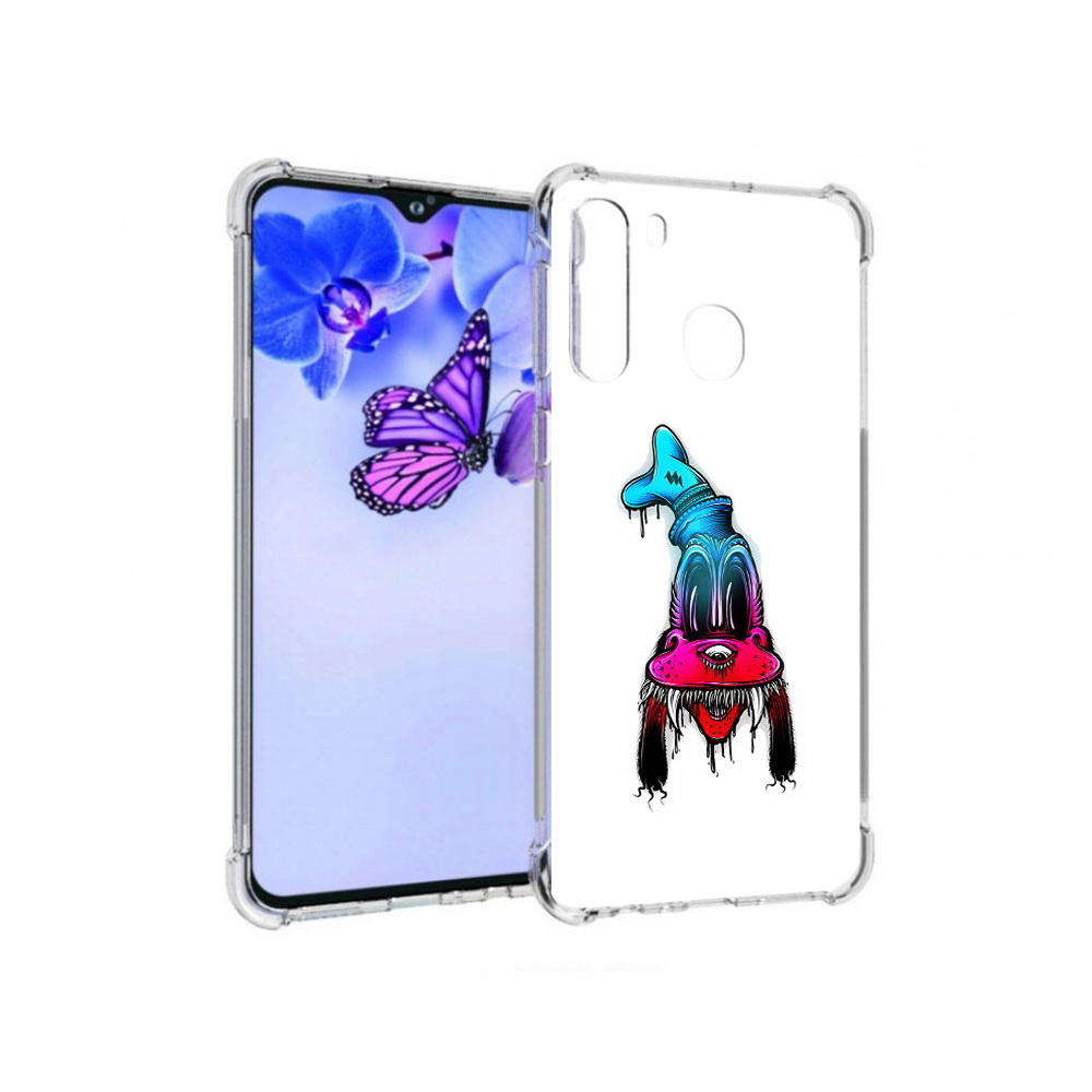 

Чехол MyPads Tocco для Samsung Galaxy A21 Гуффи (PT226904.547.57), Прозрачный, Tocco