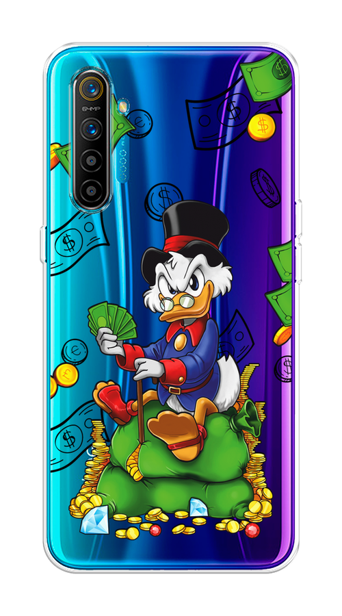 

Чехол на Realme XT "Scrooge Richness", Черный;синий;зеленый, 251450-1