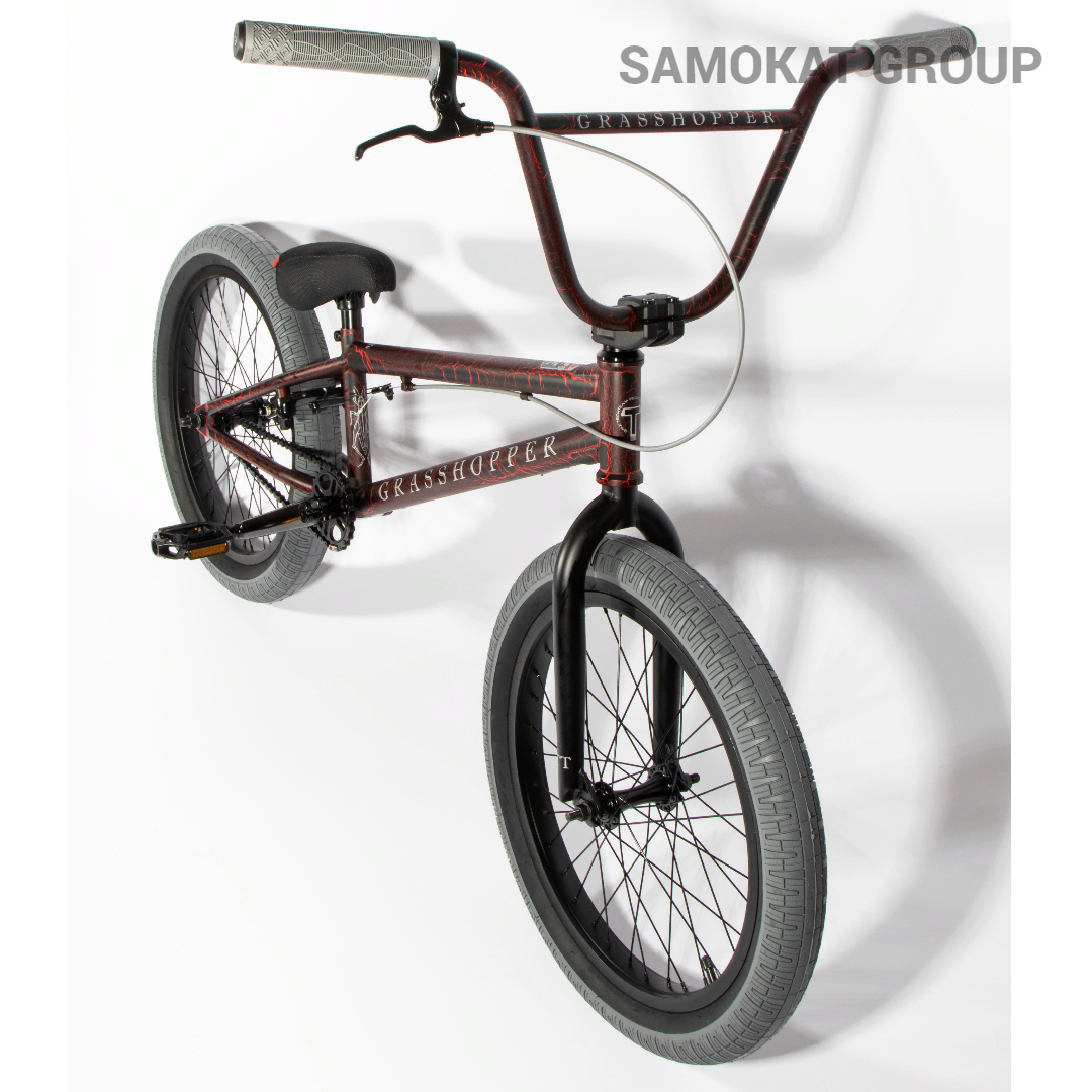 

Велосипед BMX Tech Team GRASSHOPPER красно-серый