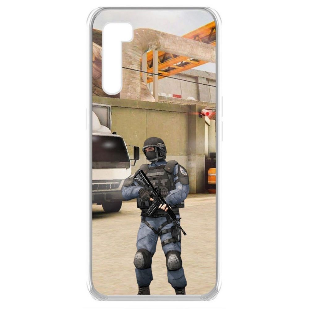 

Чехол-накладка Krutoff Standoff 2 - GIGN для Oppo F15
