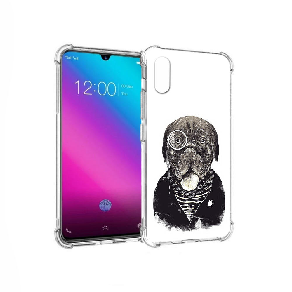 

Чехол MyPads Tocco для Vivo V11 солидный песик (PT117900.427.615), Прозрачный, Tocco