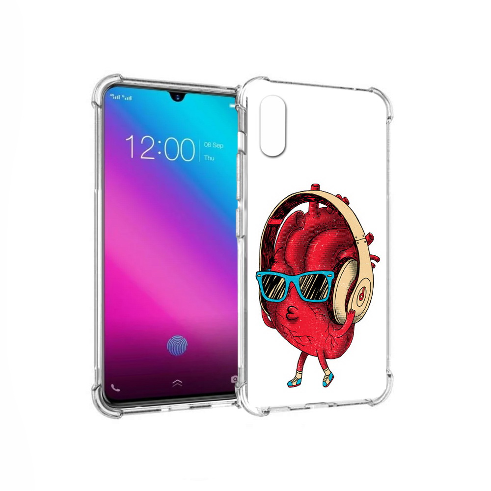 

Чехол MyPads Tocco для Vivo V11 слушай сердце (PT117900.427.609), Прозрачный, Tocco