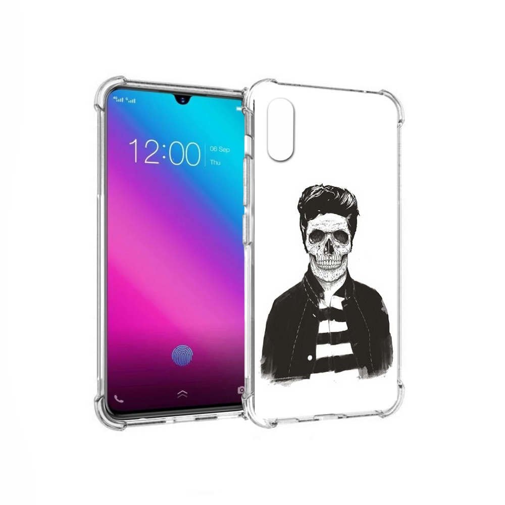

Чехол MyPads Tocco для Vivo V11 скелет (PT117900.427.604), Прозрачный, Tocco