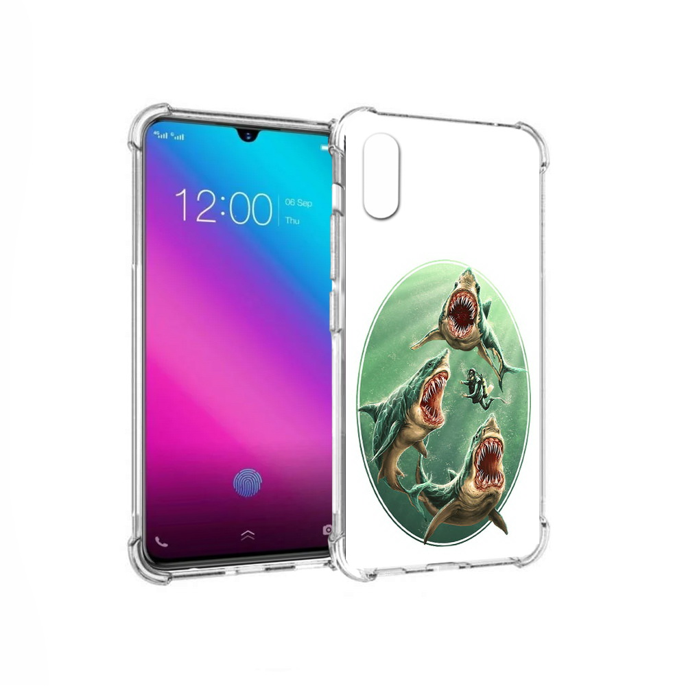 

Чехол MyPads Tocco для Vivo V11 синяя бездна (PT117900.427.600), Прозрачный, Tocco