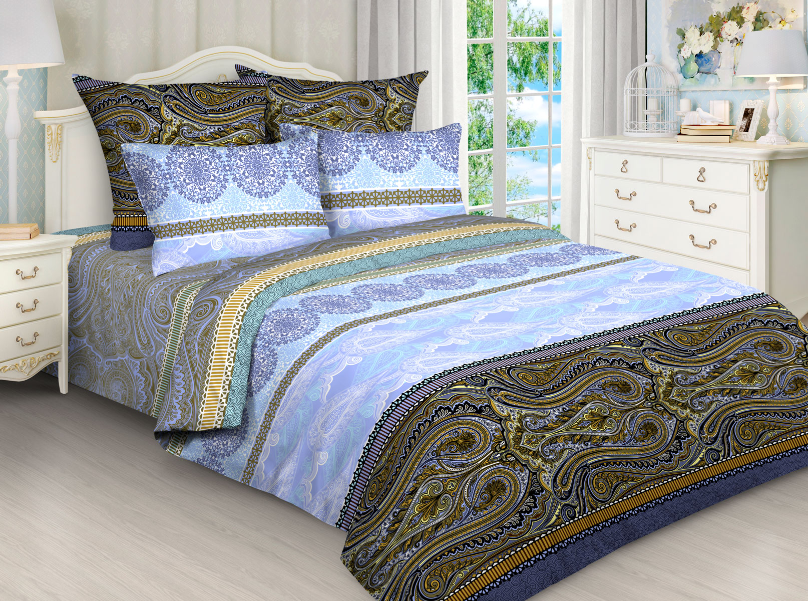 фото Пододеяльник mercury home нептун 1.5 сп 143x215 бязь