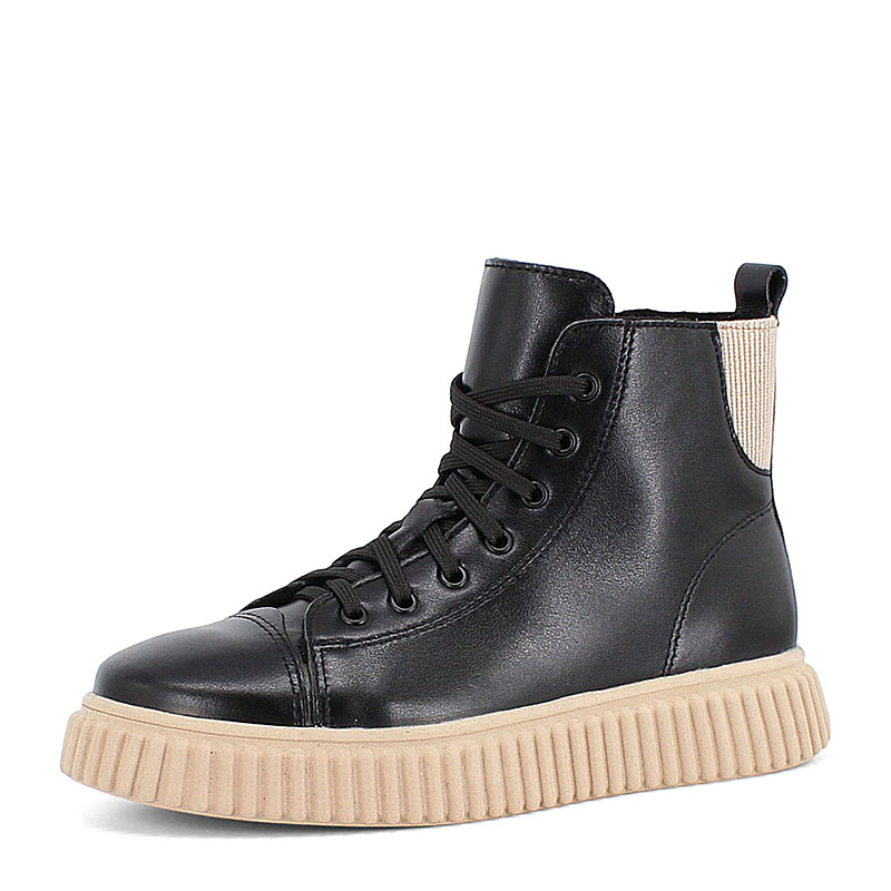 

Ботинки детские Лель 2141, черно-бежевый, 40, Черный, 2141