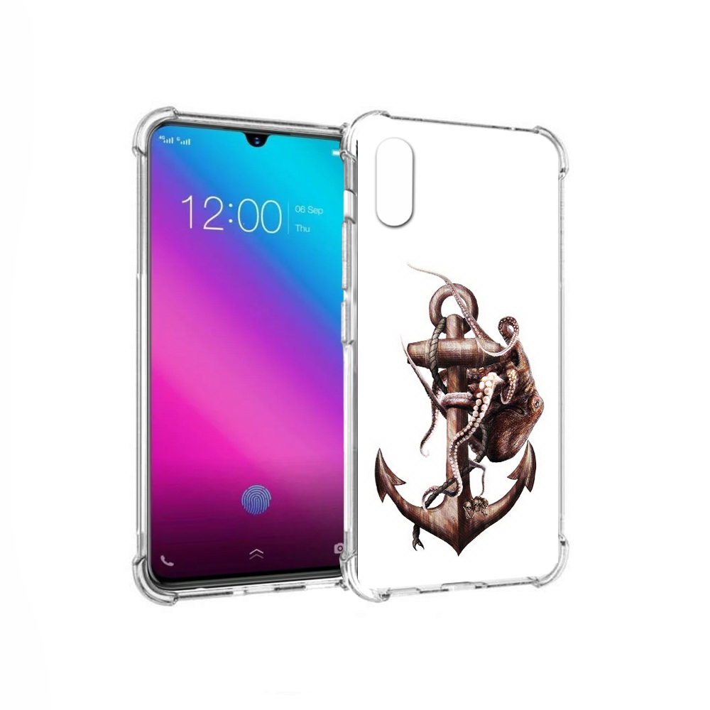 

Чехол MyPads Tocco для Vivo V11 ржавый якорь (PT117900.427.579), Прозрачный, Tocco
