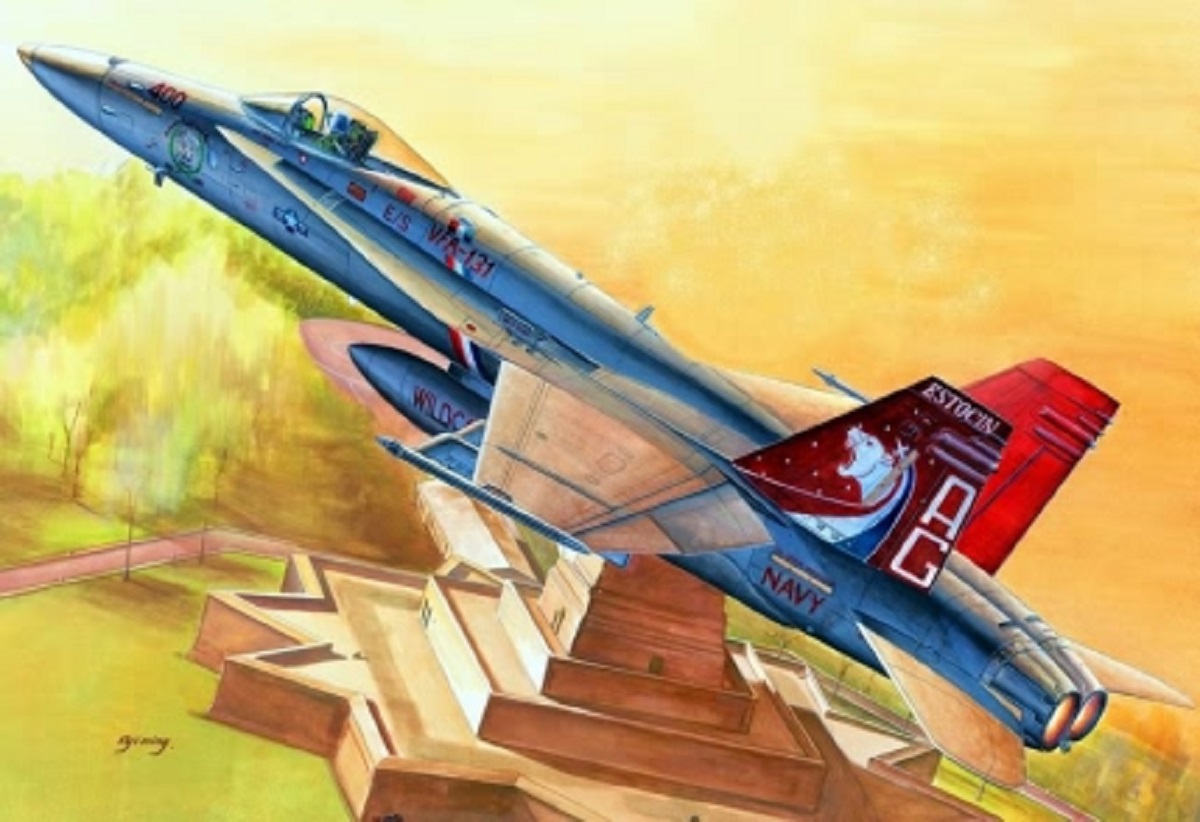 

Сборная модель HobbyBoss 1/48 Самолет F/A-18C Hornet 80321