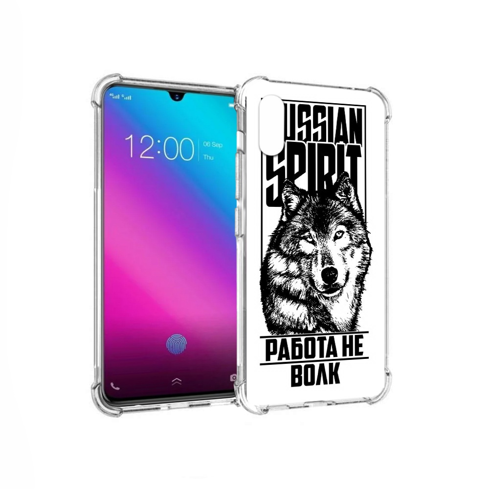 

Чехол MyPads Tocco для Vivo V11 работа не волк (PT117900.427.564), Прозрачный, Tocco