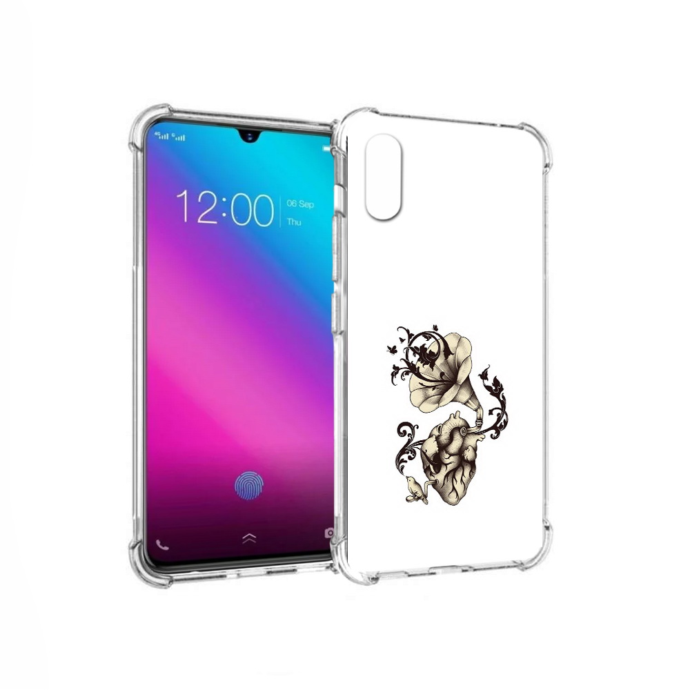 

Чехол MyPads Tocco для Vivo V11 Граммофон (PT117900.427.55), Прозрачный, Tocco
