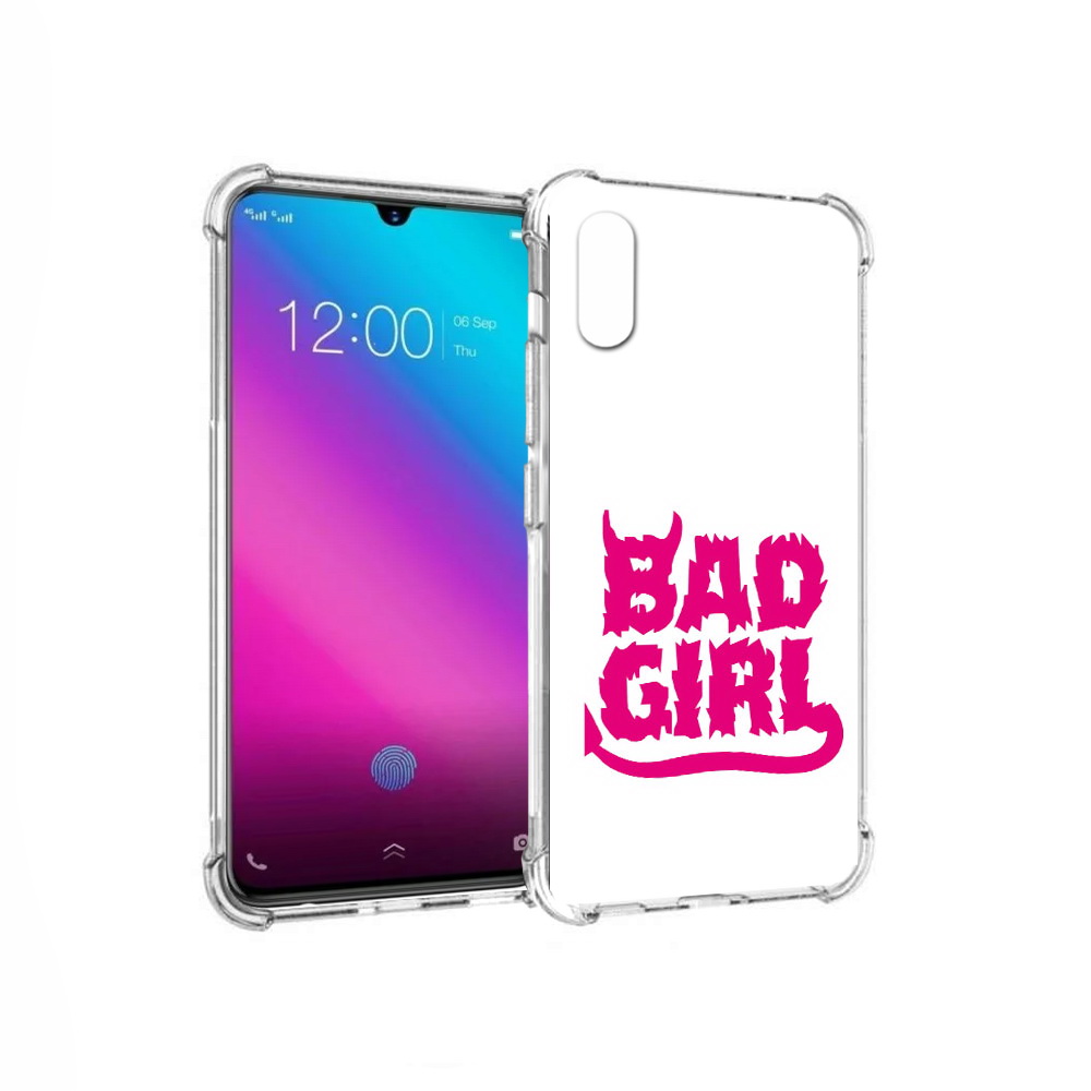 

Чехол MyPads Tocco для Vivo V11 плохая девочка (PT117900.427.545), Прозрачный, Tocco