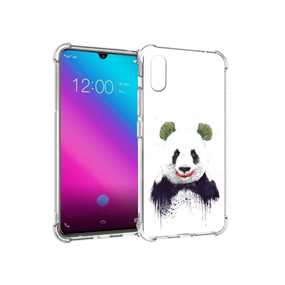 

Чехол MyPads Tocco для Vivo V11 панда джокер (PT117900.427.533), Прозрачный, Tocco