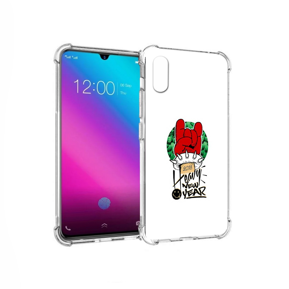 

Чехол MyPads Tocco для Vivo V11 Гангстер новый год (PT117900.427.53), Прозрачный, Tocco