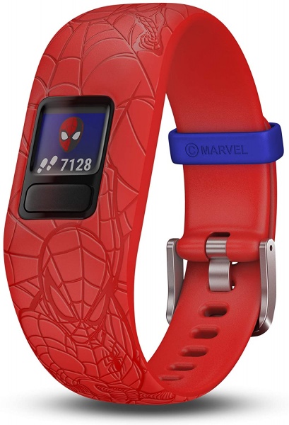 фото Умный браслет детский garmin vivofit jr. 2 (spider man - red)