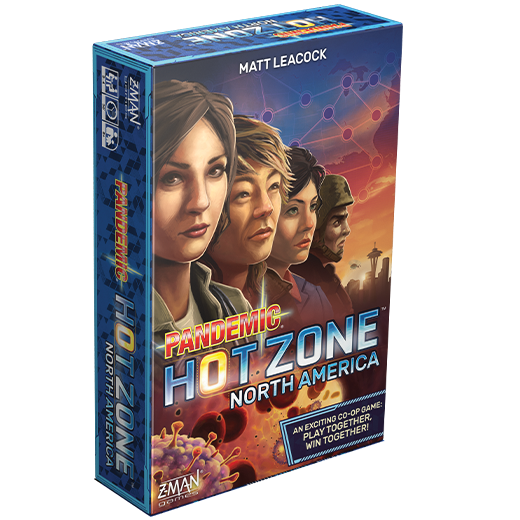 Настольная игра Z-Man Games Pandemic: Hot Zone - North America ZMG7141