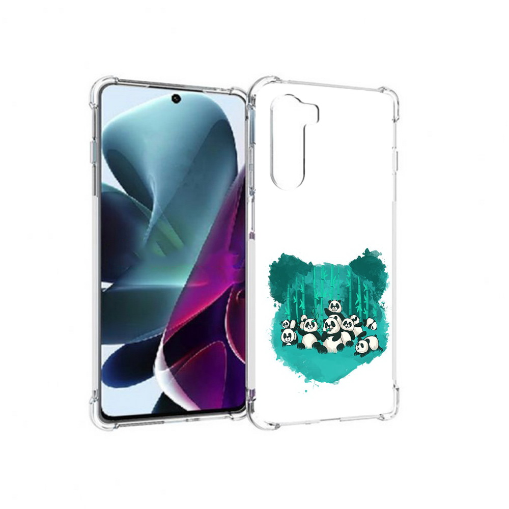 Чехол MyPads Tocco для Motorola Moto G200 нарисованные панды (PT227076.355.508)