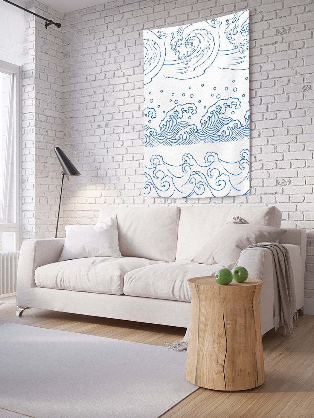 

Вертикальное фотопанно на стену JoyArty Виды волн 150x200 см, Виды волн