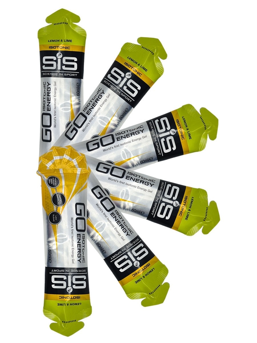 

SiS, Gel Energy SURGE PRE-MATCH, 6шт по 60мл (Лайм)